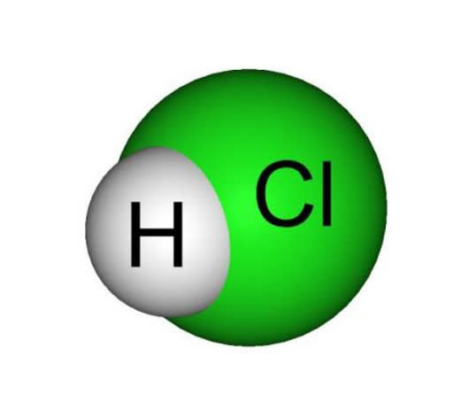 ساختار مولکولی HCL